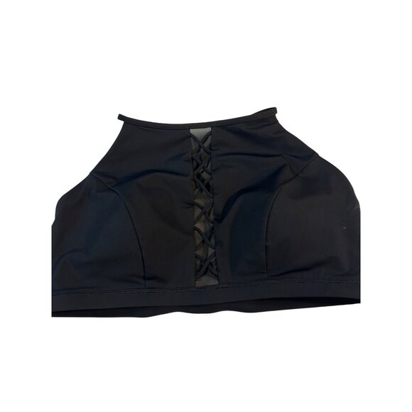 Lululemon Shoreline swim Top Black size 10 - Picture 3 of 7